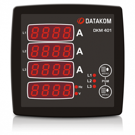 Datakom DKM-401 Мультиметр, 96x96мм, AC